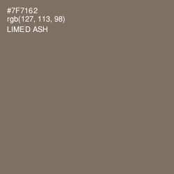 #7F7162 - Limed Ash Color Image